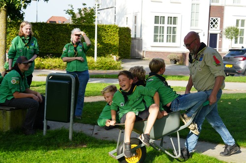 Plezier bij het "overvliegen"